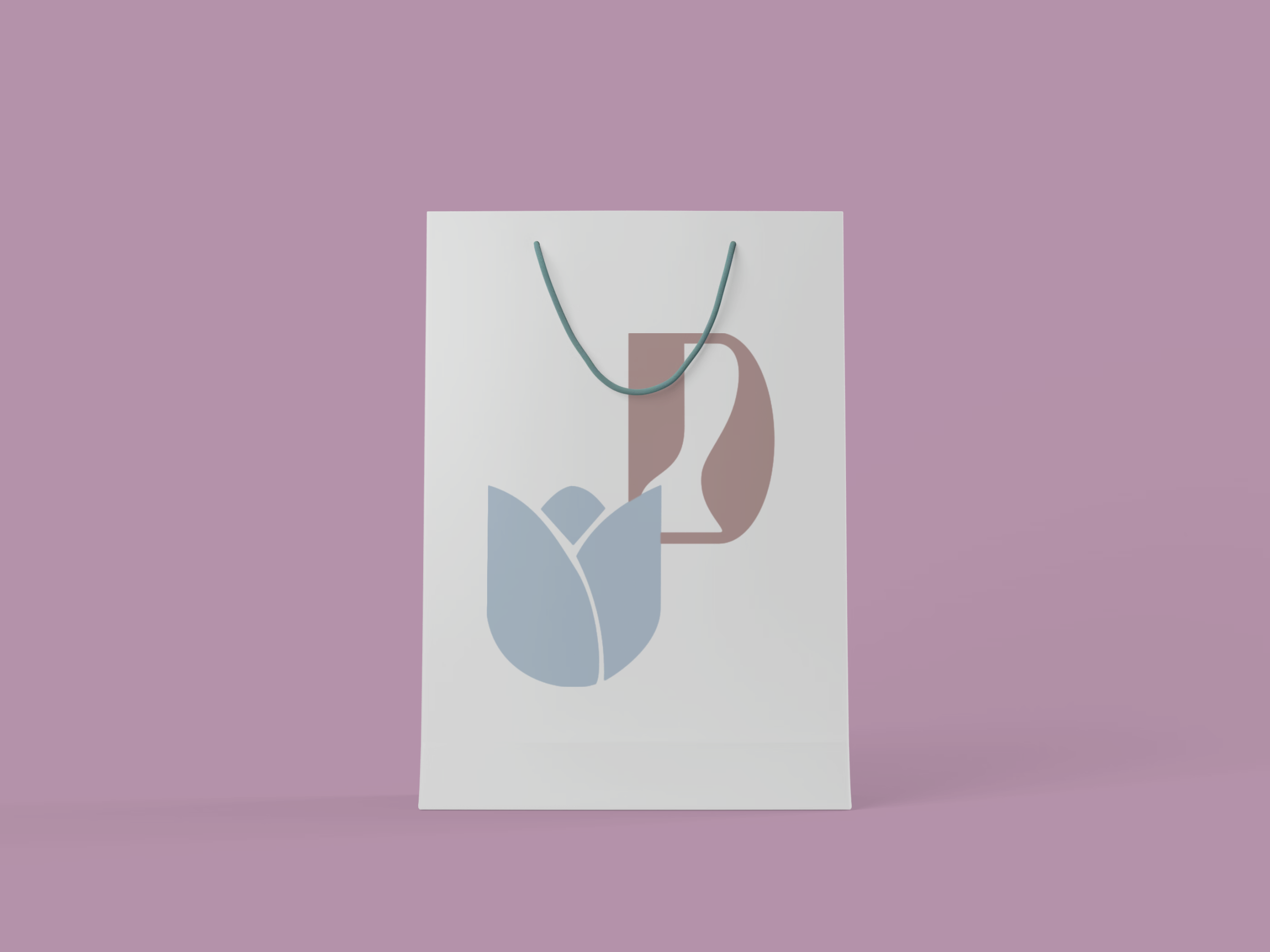 present-shopping-bag-mockup